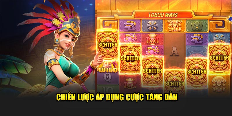 Chiến lược áp dụng cược tăng dần chơi Nổ hũ kho báu Aztec